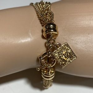 ANNE KLEIN BRAND NEW GOLD-FILLED TINY BEADED BRACELET